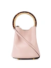 Marni Pannier Bucket Bag In Pink