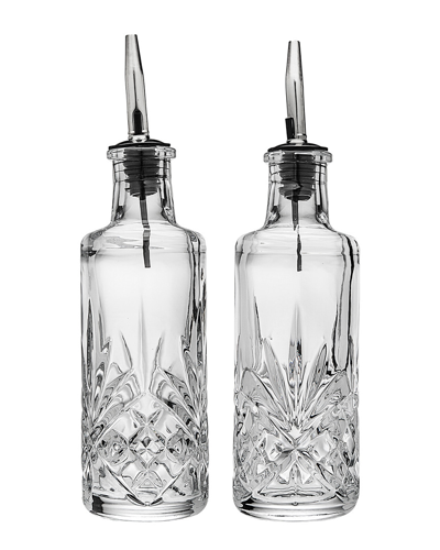 Godinger Dublin Oil And Vinegar Set In Clear