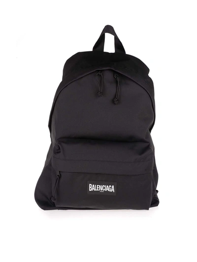 Balenciaga Oversize Backpack In Black