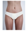 La Perla Up Date Jersey Thong In Natural