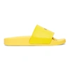 Off-white Women's Logo Pool Slide Sandals In Yellow & Orange