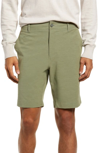 Faherty All Day Shorts (belt Loop, 9" Inseam) In Olive