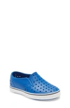 Native Shoes Babies' Miles Slip-on Sneaker In Victory Blue/ Shell White