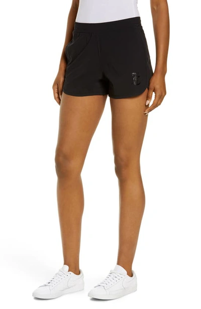 Juicy Couture Dolphin Shorts In Black