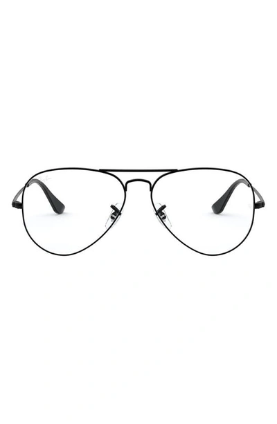 Ray Ban 6489 58mm Optical Glasses In Matte Black