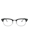 Ray Ban 5154 51mm Optical Glasses In Black