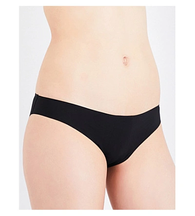 La Perla Up Date Jersey Brazilian Briefs In Black