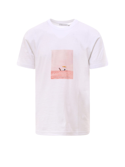 Silted T-shirt In White