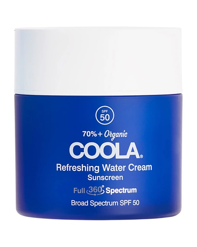 Coola 1.5 Oz. Full Spectrum 360 Refreshing Water Cream Organic Face Sunscreen Spf 50 In No Colour
