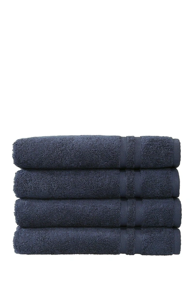 Linum Home Denzi Hand Towels In Twilight Blue