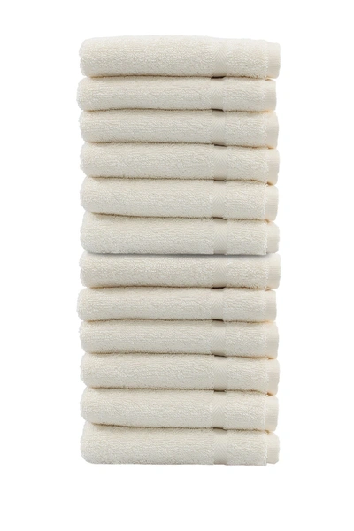 Linum Home Denzi Washcloths In Cream