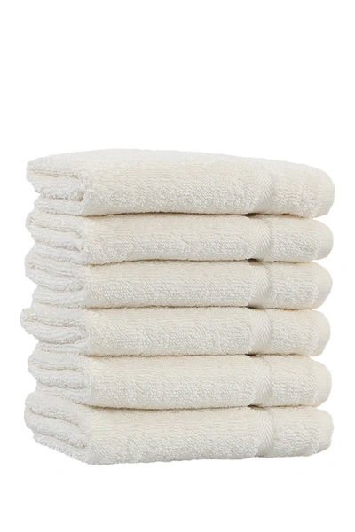 Linum Home Denzi Washcloths In Cream