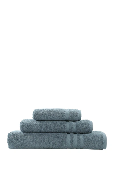 Linum Home Denzi 3-piece Towel Set In Denzi Blue