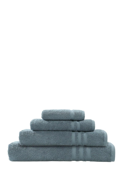 Linum Home Denzi 4-piece Towel Set In Denzi Blue