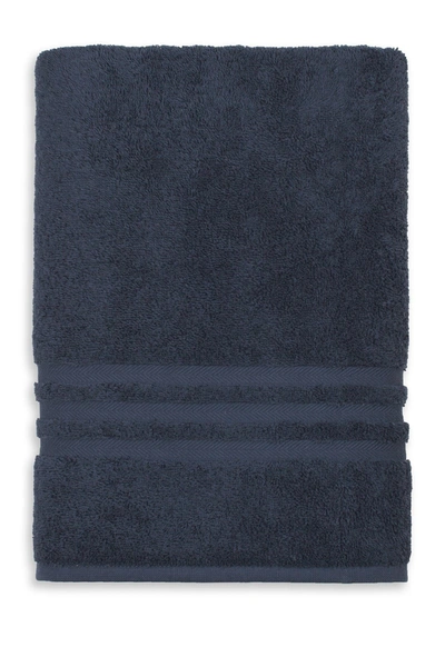 Linum Home Denzi Bath Sheet In Twilight Blue