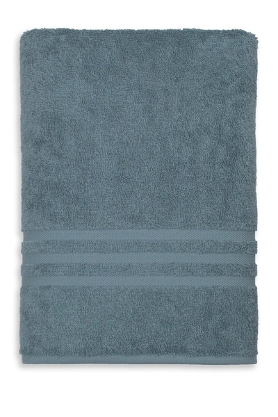 Linum Home Denzi Bath Sheet In Denzi Blue
