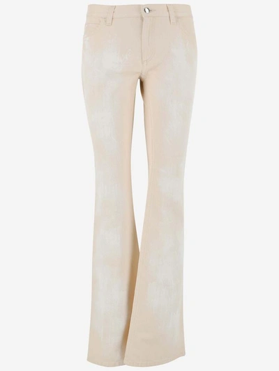 Marni Trousers In Bianco