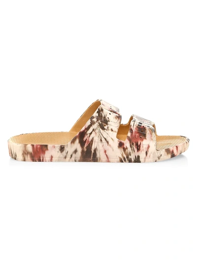 Freedom Moses Joplin Moses Two Band Slide In Ivory/brown/red