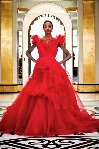 Rvng Couture Tulle Ball Gown