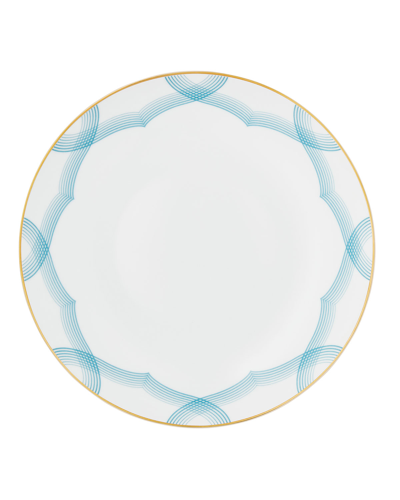 Raynaud Aura Soup Plate Coupe In Sky Blue