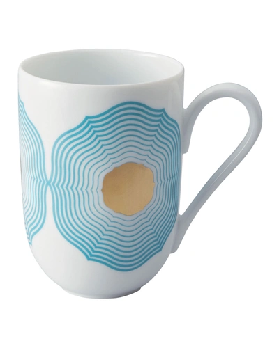 Raynaud Aura Porcelain Coffee Mug In Sky Blue