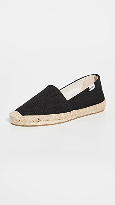 Soludos Dali Espadrille Flat In Black