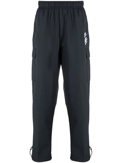 Nike World Tour Cargo Track Pants In Black