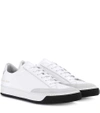 Common Projects Tennis Pro Leather Sneakers In White