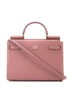 Dolce & Gabbana Small Sicily Shoulder Bag In Pink