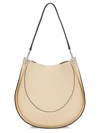 Proenza Schouler Arch Large Two-tone Leather Shoulder Bag In Macadamia