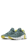 Nike Free Metcon 4 Training Shoe In Turquoise/ Grey/ White