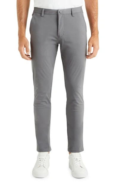 Rhone Men's 33" Straight-leg Commuter Trousers In Smoked Pearl