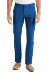 Rhone Commuter Straight Fit Pants In Blue Grouper