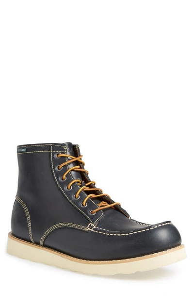 Eastland 'lumber Up' Moc Toe Boot In Navy Leather