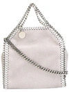 Stella Mccartney Tiny Falabella Shoulder Bag In Grey