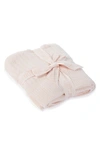Barefoot Dreamsr Ribbed Blanket In Pink