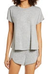 Bp. Sleepy Day Short Pajamas In Grey Pearl Marl