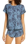 Bp. Sleepy Day Short Pajamas In Navy Denim Soft Splash