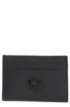 Versace Medusa Leather Card Case In Baby Pink / Gold 1p65v