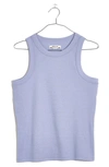 Madewell Brightside Tank Top In Craft Blue