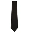Tom Ford Woven Cotton Silk Tie In Black