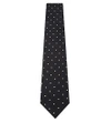 Tom Ford Spotted Silk Tie In Navy