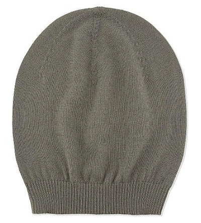 Rick Owens Cashmere Beanie In Black