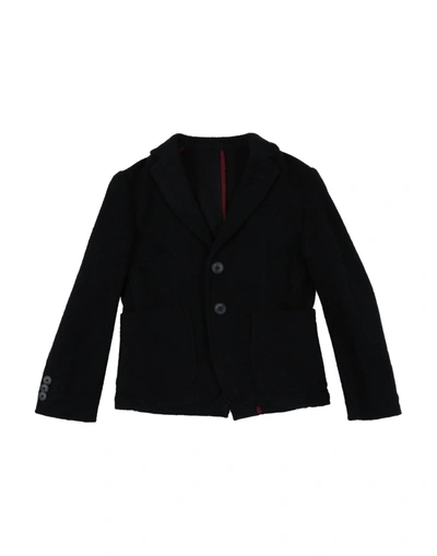 At.p.co Kids' Suit Jackets In Dark Blue