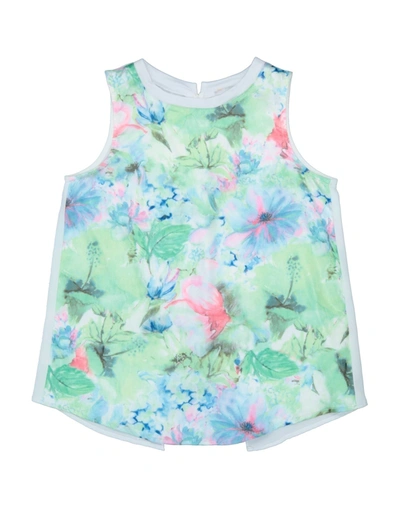 Aygey Kids' Blouses In Light Green