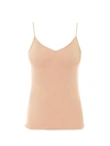 Hanro Seamless Cotton-jersey Cami Top In Light Pink