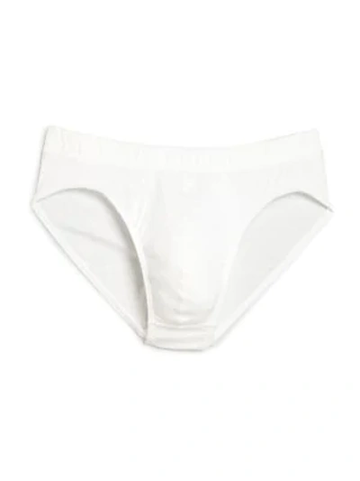 Hanro Sea Island Cotton Cotton Briefs In White