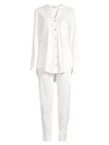 Hanro Pure Essence Pajamas In Off White