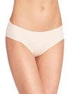 Hanro Invisible Cotton Hi-cut Brief In Powder1381