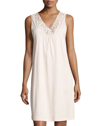 Hanro Moments Tank Nightgown In White